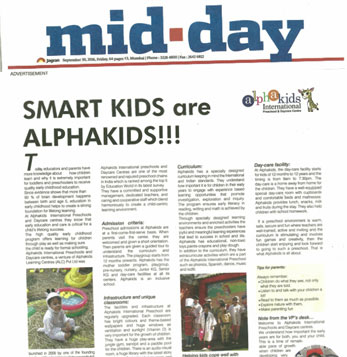 Alphakids in Media